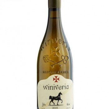 Georgian white dry wine Winiveria Kisi