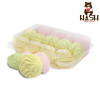 Marshmallow Kronstadtskaya "Assorted Fruit" with raspberry, melon, and apple flavors, 530g