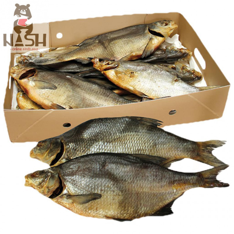 Sun-dried, ungutted bream, about 300g