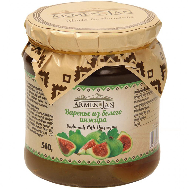 Figs in sugar syrup in Armenian style Armenjan, 560g