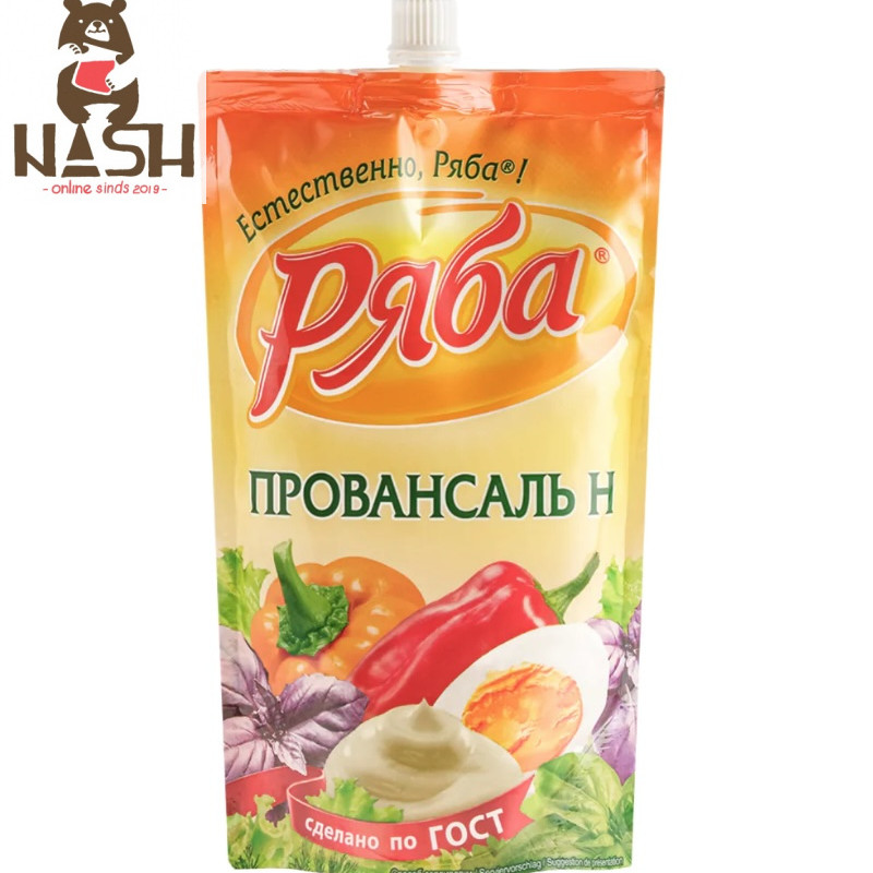 Mayonnaise NMZhK "Ryaba-Provencal N", 403ml