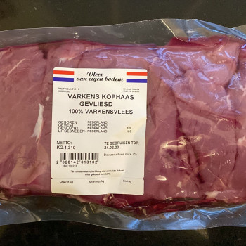 Pork tenderloin van den Burg en Bol fresh, 1.24kg