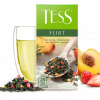 Green tea Tess "Flirt" with strawberry and white peach flavor in 25 bags of 1.5 g