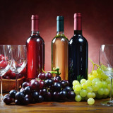 Wine, brandy, chacha